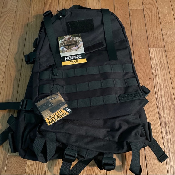 Highland Tactical Bags Highland Tactical Stealth Backpack In Black